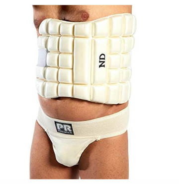 ND Sports Cricket Chest Guard Pad | High-Density Foam Protection | Towelled Back for Comfort | Shock-Absorbing Design | Ideal for Batsmen