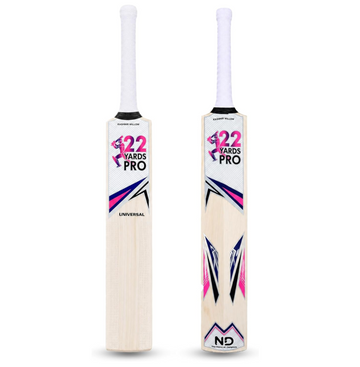 Kashmir Willow Cricket Bat SH | Lightweight Power Hitting Bat with Thick Edges & Wide Sweet Spot | Ideal for Leather & Tennis Ball | Premium Grip & Balanced Pickup