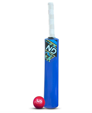 ND Sports Cricket Set – Complete Plastic Cricket Kit | Lightweight & Durable | Includes Bat and Ball | Indoor & Outdoor Play for Cricket Enthusiasts