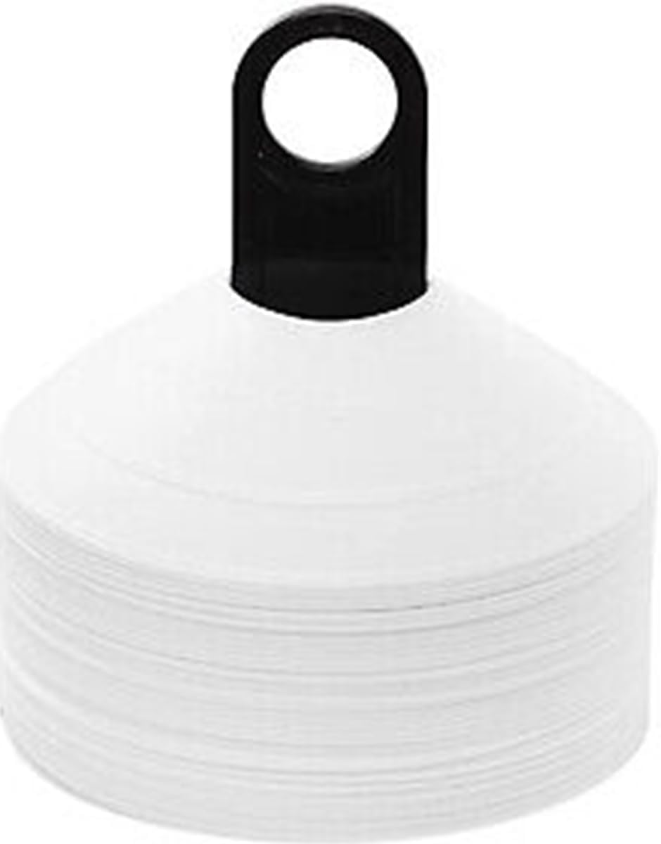 Training Space Marker Cones 25-50 for Speed & Agility Ideal for Sports and Fitness Training Sessions 3+ Colours