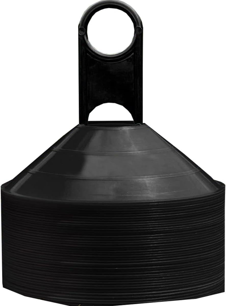 Training Space Marker Cones 25-50 for Speed & Agility Ideal for Sports and Fitness Training Sessions 3+ Colours