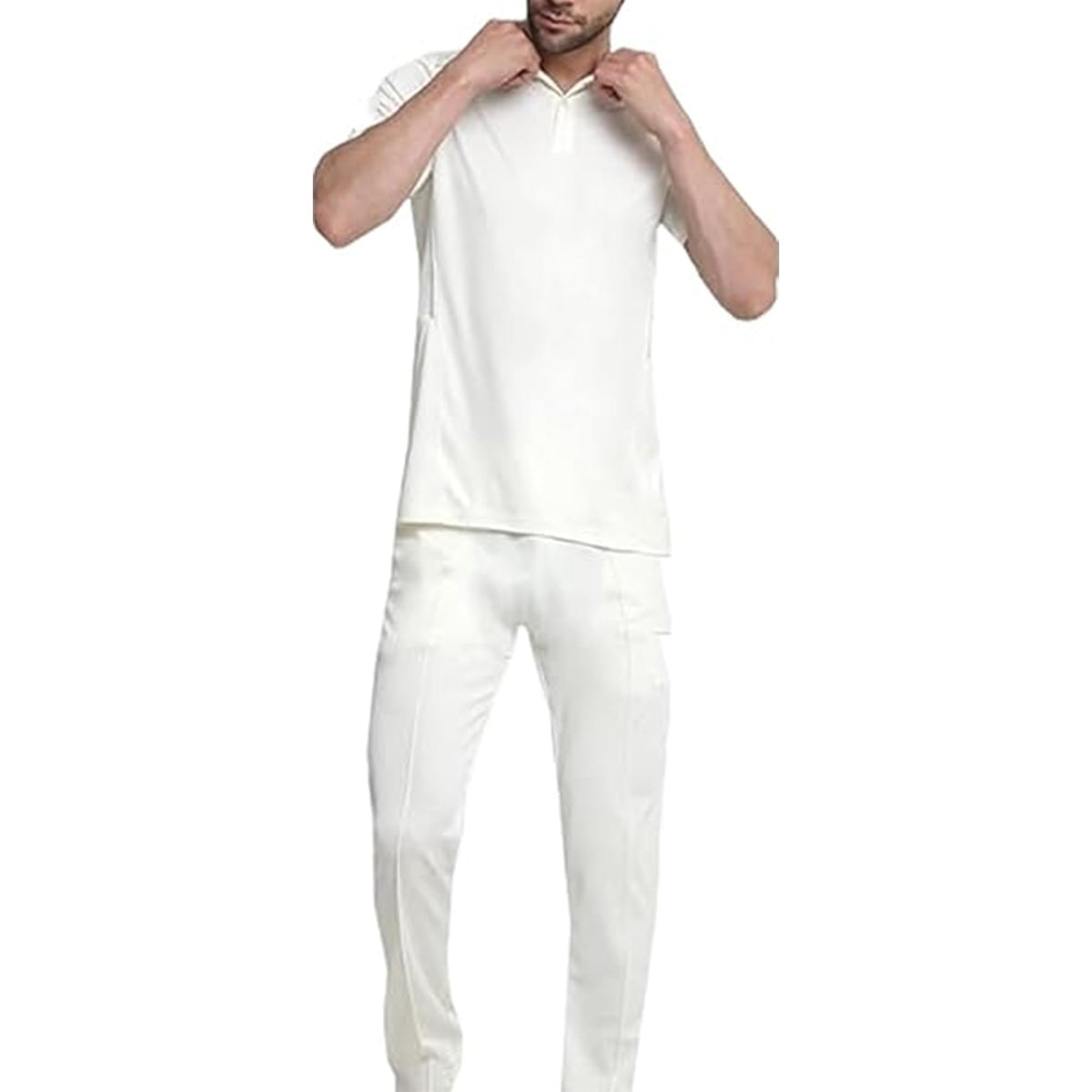 ND Sports Men's Cricket Set – Breathable Shirt & Trousers for Match & Practice | Lightweight, Sweat-Wicking, Stretchable