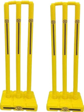 Load image into Gallery viewer, ND Sports Wicket Stumps with Bail – Durable, Lightweight &amp; Portable Cricket Set for All Surfaces | Indoor &amp; Outdoor Use | Includes Mesh Carry Bag