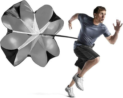 ND Sports Speed Training Parachute – Resistance Running Parachute for Sprint, Football, Rugby & Basketball Training | Adjustable Belt with Carry Bag