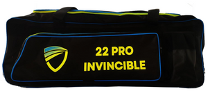 22 Pro Invincible Holdall Wheelie Cricket Bag Size 88cm x 34cm x 33cm
