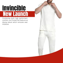 Load image into Gallery viewer, ND Sports Men&#39;s Cricket Set – Breathable Shirt &amp; Trousers for Match &amp; Practice | Lightweight, Sweat-Wicking, Stretchable