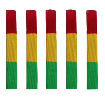 ND Sports Cricket Bat Grips – Premium Rubber Cricket Bat Grip Tape for Maximum Hold & Shock Absorption | 4 Styles | Multi-Color | Pack of 1| Durable Bat Grips Cricket