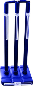 ND Sports Wicket Stumps with Bail – Durable, Lightweight & Portable Cricket Set for All Surfaces | Indoor & Outdoor Use | Includes Mesh Carry Bag