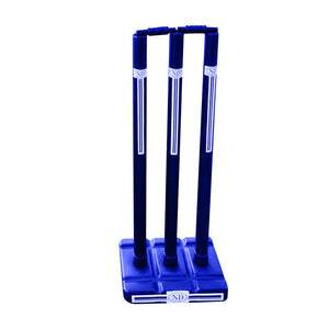 ND Sports Wicket Stumps with Bail – Durable, Lightweight & Portable Cricket Set for All Surfaces | Indoor & Outdoor Use | Includes Mesh Carry Bag