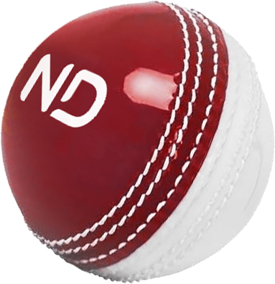ND Sports Incrediball Cricket Ball – Pack of 1, 3, or 6 – Durable Red Rubber Practice & Training Ball for Adults – Ideal for Net Practice, Coaching Sessions & Casual Matches