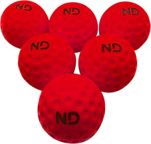 Load image into Gallery viewer, ND Sports Cricket Bowling Machine Balls - 6 Pack | High-Performance Training Balls for All Bowling Machines | Durable PVC, Accurate Flight, Ideal for Batting Practice &amp; Skill Improvement