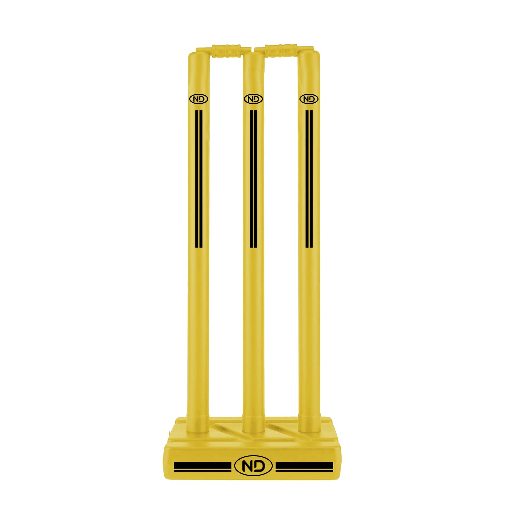 ND Sports Wicket Stumps – Durable Cricket Stumps for All Surfaces | Lightweight & Portable | Perfect for Indoor & Outdoor Matches