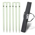ND Sports Wicket Stumps with Bail – Durable Cricket Stumps Set for All Surfaces | Lightweight & Portable | Perfect for Indoor & Outdoor Matches
