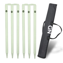 Load image into Gallery viewer, ND Sports Wicket Stumps with Bail – Durable Cricket Stumps Set for All Surfaces | Lightweight &amp; Portable | Perfect for Indoor &amp; Outdoor Matches