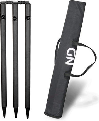 ND Sports Wicket Stumps with Bail – Durable Cricket Stumps Set for All Surfaces | Lightweight & Portable | Perfect for Indoor & Outdoor Matches