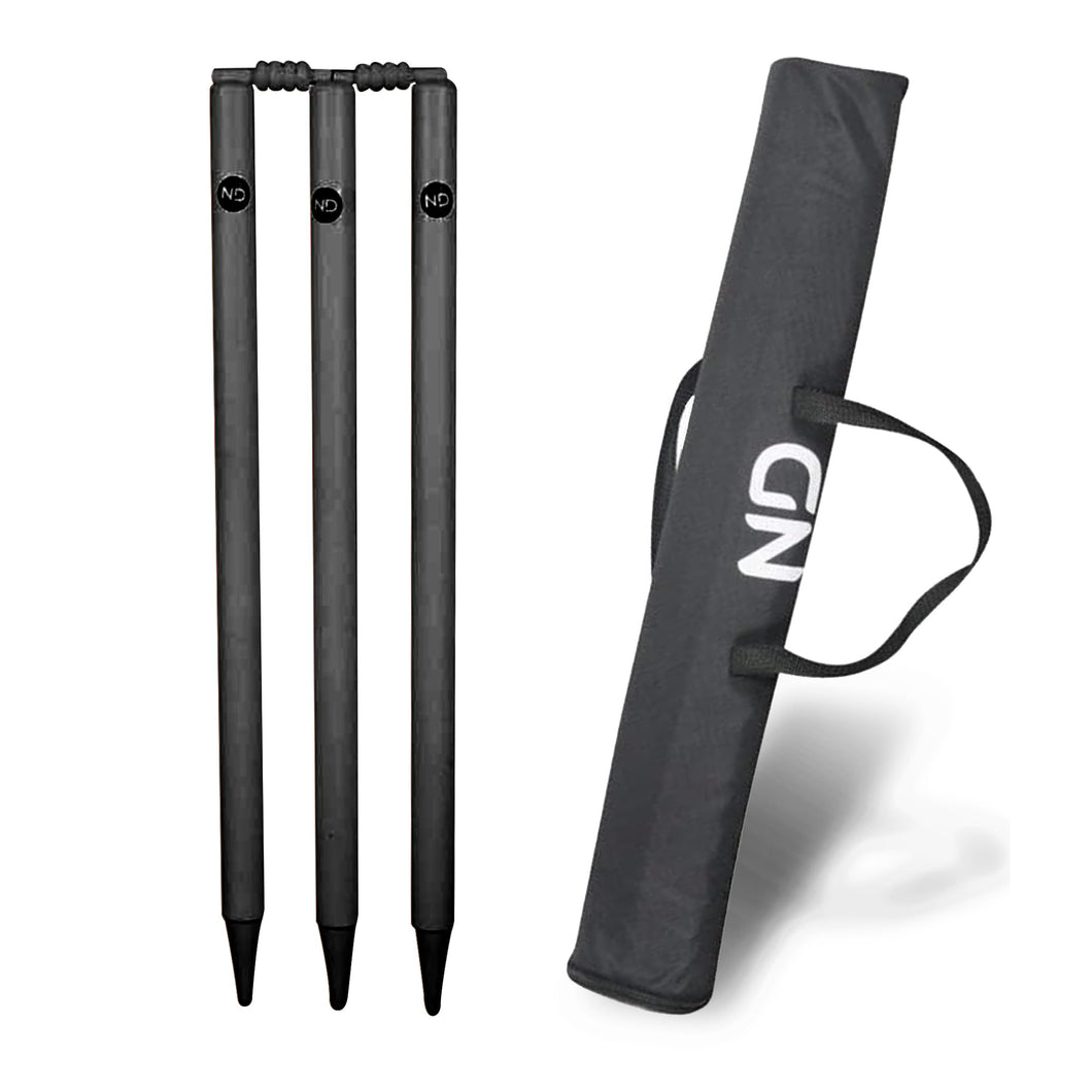 ND Sports Wicket Stumps with Bail – Durable Cricket Stumps Set for All Surfaces | Lightweight & Portable | Perfect for Indoor & Outdoor Matches