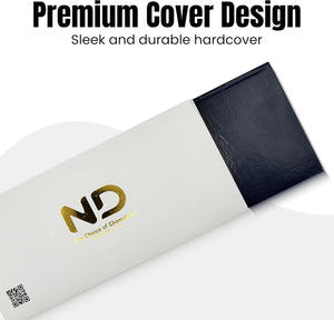 ND Sports Cricket Scorebook – Hard Cover Score Book for 60 or 100 Innings | Professional Cricket Match Scorer Book | Ideal for Clubs, Coaches, Schools & Tournaments (60 Innings)