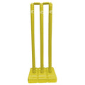 ND Sports Wicket Stumps with Bail – Durable, Lightweight & Portable Cricket Set for All Surfaces | Indoor & Outdoor Use | Includes Mesh Carry Bag