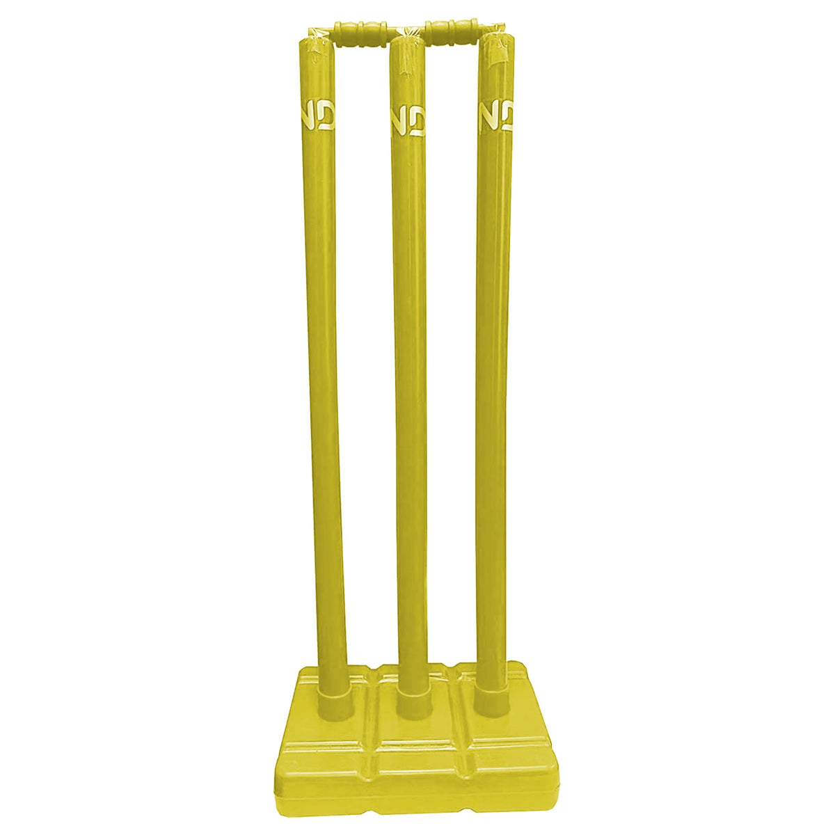 ND Sports Wicket Stumps with Bail – Durable, Lightweight & Portable Cricket Set for All Surfaces | Indoor & Outdoor Use | Includes Mesh Carry Bag