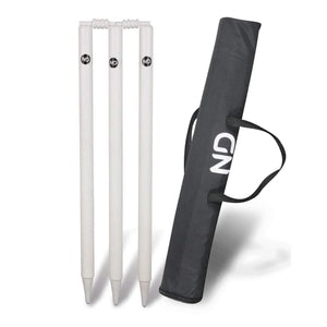 ND Sports Wicket Stumps with Bail – Durable Cricket Stumps Set for All Surfaces | Lightweight & Portable | Perfect for Indoor & Outdoor Matches