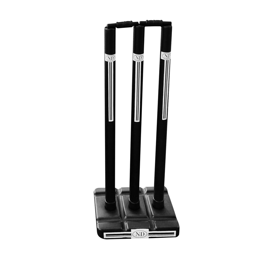 ND Sports Wicket Stumps with Bail – Durable, Lightweight & Portable Cricket Set for All Surfaces | Indoor & Outdoor Use | Includes Mesh Carry Bag