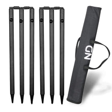 Load image into Gallery viewer, ND Sports Wicket Stumps with Bail – Durable Cricket Stumps Set for All Surfaces | Lightweight &amp; Portable | Perfect for Indoor &amp; Outdoor Matches
