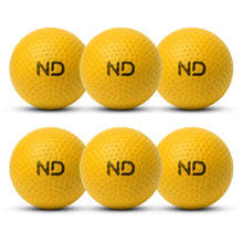 Load image into Gallery viewer, ND Sports Fusion Dimple Hockey Balls – Durable PVC Training &amp; Match Ball | Lightweight, Long-Lasting, Multi-Surface Performance for Turf &amp; Grass
