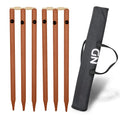 ND Sports Wicket Stumps with Bail – Durable Cricket Stumps Set for All Surfaces | Lightweight & Portable | Perfect for Indoor & Outdoor Matches