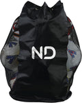 ND Extra Large Drawstring Mesh Sack – Waterproof Nylon Storage for Footballs, Basketballs, Volleyballs – Heavy-Duty Training Equipment Carrier
