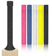 Load image into Gallery viewer, ND Sports Cricket Bat Grips – Premium Rubber Cricket Bat Grip Tape for Maximum Hold &amp; Shock Absorption | 4 Styles | Multi-Color | Pack of 1| Durable Bat Grips Cricket