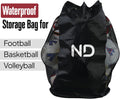 ND Extra Large Drawstring Mesh Sack – Waterproof Nylon Storage for Footballs, Basketballs, Volleyballs – Heavy-Duty Training Equipment Carrier