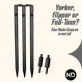 ND Sports Wicket Stumps with Bail – Durable Cricket Stumps Set for All Surfaces | Lightweight & Portable | Perfect for Indoor & Outdoor Matches