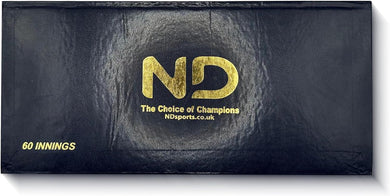 ND Sports Cricket Scorebook – Hard Cover Score Book for 60 or 100 Innings | Professional Cricket Match Scorer Book | Ideal for Clubs, Coaches, Schools & Tournaments (60 Innings)