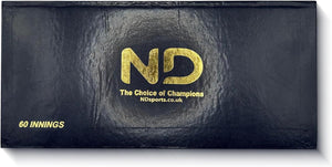 ND Sports Cricket Scorebook – Hard Cover Score Book for 60 or 100 Innings | Professional Cricket Match Scorer Book | Ideal for Clubs, Coaches, Schools & Tournaments (60 Innings)