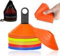 Training Space Marker Cones 25-50 for Speed & Agility Ideal for Sports and Fitness Training Sessions 3+ Colours