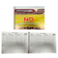 ND Sports Soft Cricket Scorebook – Wirebound Match Scorer Book with White Pages – 48 or 60 Innings – Easy-to-Use Layout with Summary & Declaration Sheets – Ideal for Clubs, Coaches & Schools