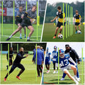 ND Sports Training Kit – 6m Ladder, 6 Poles, 10 Cones, Jump Rope, 4 Pegs & Bag – Complete Speed & Agility Set for Football, Cricket & Multi-Sport