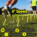 22 Yards Pro Agility Speed Ladder & Cones Football Training Equipment for Kids & Adults Kit Agility Training Footwork Drills | Hurdles Goalkeeper Training Equipment