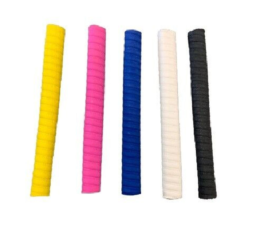 5X COIL STYLE HIGH QUALITY RUBBER MATERIAL CRICKET BAT GRIP NON SLIP