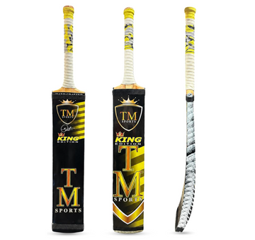 Tennis Cricket Bat, Coconut Wood Tape Ball Cricket Bat for Practice & Play