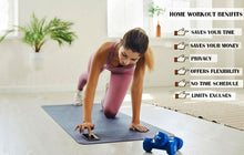 Load image into Gallery viewer, ND Sports Gym Fitness Exercise 12kg Dumbbell Hand Weights Set &amp; Case