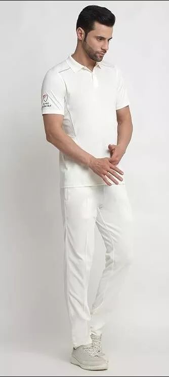 Cricket Sports Playing Dress Whites Kit Trouser & Shirt UK