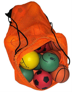 Kids Sports Sponge Ball Pack of 24 Face/Sports Design Balls with Bag