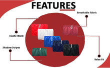Load image into Gallery viewer, Boys Girls &amp; Adults Shadow Stripe School Sports Football Rugby PE Shorts