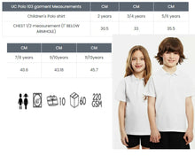Load image into Gallery viewer, Kids Girls Boys School Uniform T-Shirt Short Sleeve PE Top Polo Shirt