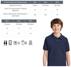 Kids Boys Girls T-Shirt School Uniform PE Top Short Sleeve Polo Shirt