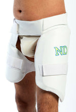 Load image into Gallery viewer, ND Cricket Thigh Pad Combi 2.0 Adults &amp; Juniors RH - Free Weekday Dispatch