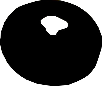 ND Field Marker Saucer Cones Training Set Of 25 2" Black