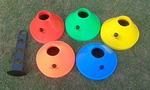 ND Plastic Saucer Cones Space Markers Disc Training 2"