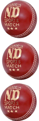 Match Quality Grade A Cricket Club Balls Junior